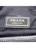 Prada 100% Leather Black Prada 2VZ099 Triangle Backpack/Daypack Leather Women's PRADA One size - photo 6