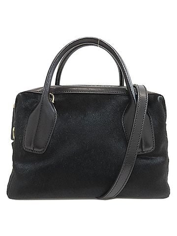 Tod's Tod's D-Bag 2-Way Handbag, Calf Hair, Women's TODS (view 1)