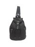 Prada 100% Nylon Black Prada logo hardware backpack/daypack, nylon, women's. One size - photo 1