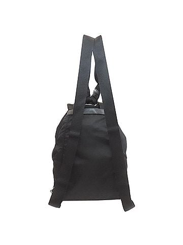 Prada Prada logo hardware backpack/daypack, nylon, women's. (view 2)