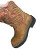 Ariat Brown Red Boots Size 6 1/2 - photo 1
