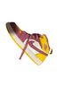 Nike Purple Yellow White Sneakers Size 4 - photo 2