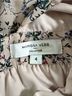 Marissa Webb 100% Polyester Floral Pink Cocktail Dress Size 4 - photo 3