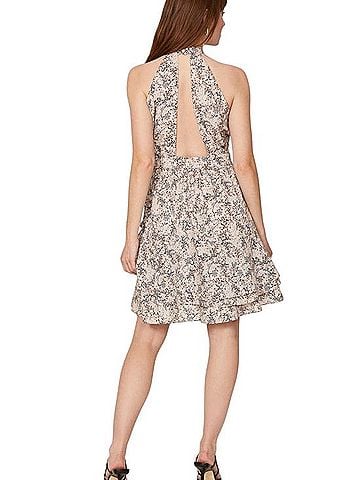 Marissa Webb Ruffle Halter Dress Cocktail Dress (view 2)