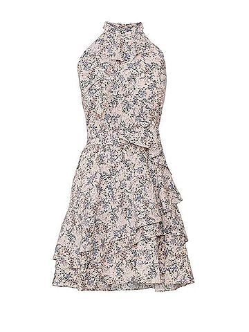 Marissa Webb Ruffle Halter Dress Cocktail Dress (view 1)