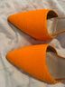 J.Crew Orange Heels Size 7 1/2 - photo 5