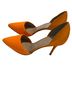 J.Crew Orange Heels Size 7 1/2 - photo 1