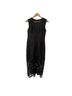 Nicholas 100% Polyester Black Cocktail Dress Size 4 - photo 2