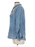 Billy T Floral Graphic Blue Button-Down Shirt Size L - photo 4