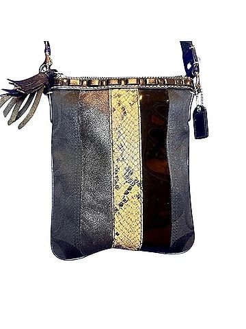 Coach Coach Signature Multi-Texture Crossbody Swingpack Leather Crossbody Bag (view 1)