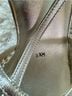 Stuart Weitzman Silver Heels Size 8 1/2 - photo 8
