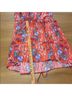 Michael Stars 100% Polyester Floral Red Cocktail Dress Size XS - photo 6