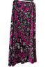 Evan Picone Floral Pink Black Casual Skirt Size L - photo 1