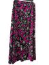 Evan Picone Floral Pink Black Casual Skirt Size L - photo 2