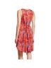 Michael Stars 100% Polyester Floral Red Cocktail Dress Size XS - photo 2