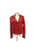 Rebecca Minkoff 100% Leather Red Leather Jacket Size M - photo 1