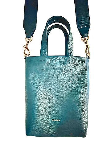 Cuyana Easy Phone Tote Leather Crossbody Bag (view 2)