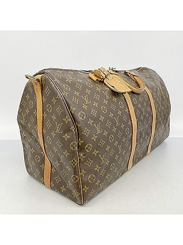Louis Vuitton Louis Vuitton Bags - Boston Monogram Keepall Bandoulière 60 M41412 Brown Men's &amp; Women's (view 2)