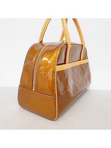 Louis Vuitton Louis Vuitton Vernis Tompkins Square Handbag M91103 Bronze Women's (view 2)