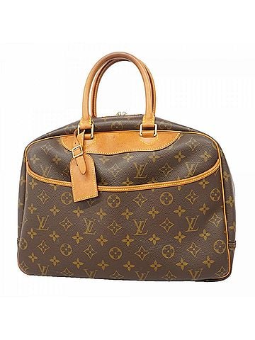 Louis Vuitton Louis Vuitton Monogram Deauville Handbag M47270 Brown Women's (view 1)