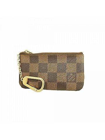 Louis Vuitton Louis Vuitton Damier Pochette Clé N62658 Ebene Wallet/Coin Case for Men and Women (view 1)