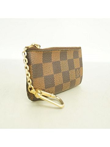 Louis Vuitton Louis Vuitton Damier Pochette Clé N62658 Ebene Wallet/Coin Case for Men and Women (view 2)