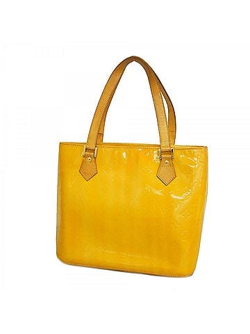 Louis Vuitton Louis Vuitton Vernis Houston Tote Bag M91055 Lime Yellow (Women's) (view 1)