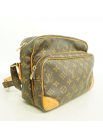 Louis Vuitton Louis Vuitton Monogram Nile Shoulder Bag M45244 Brown Women's (view 2)