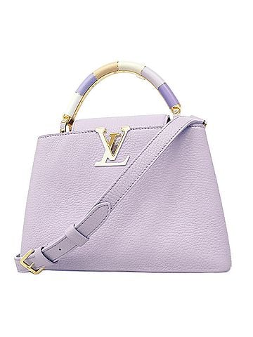Louis Vuitton Louis Vuitton Capucines BB handbag, Taurillon leather, M22918, purple, 2-way bag for women. (view 1)