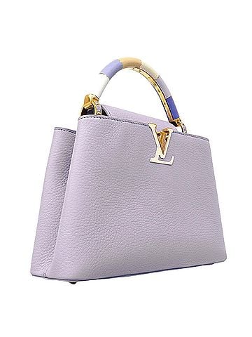 Louis Vuitton Louis Vuitton Capucines BB handbag, Taurillon leather, M22918, purple, 2-way bag for women. (view 2)