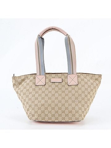 Gucci Gucci GG Canvas 131230 Leather Tote Bag Handbag Shoulder Brand Women's (view 1)