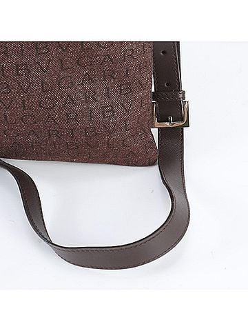 Bvlgari Bvlgari Logomania Canvas Leather Shoulder Bag Messenger for Men (view 2)