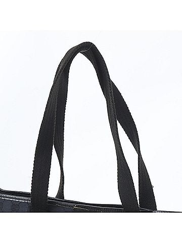 Gucci Gucci GG Canvas 90481 Leather Tote Bag Handbag Shoulder Black Men's (view 2)