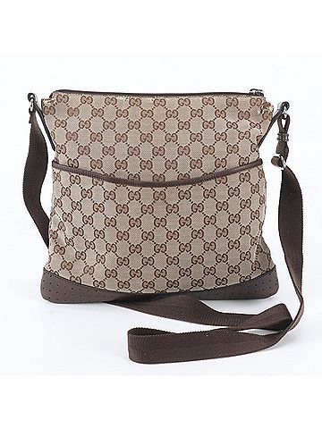 Gucci Gucci GG Canvas 145857 Leather Shoulder Bag Messenger for Men (view 1)