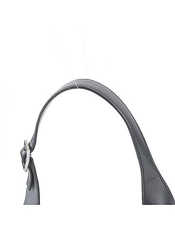 Gucci Gucci 001 4034 Leather Nylon Shoulder Bag Handbag Black Brand Women's (view 2)