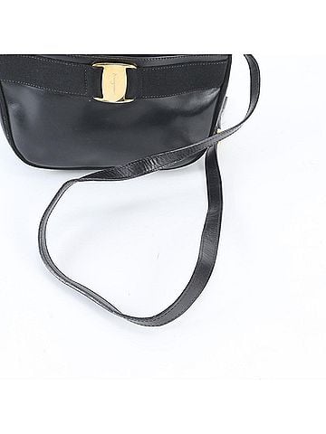 Salvatore Ferragamo Salvatore Ferragamo Vara BA21 4183 Leather Shoulder Bag, Black, Women's (view 2)