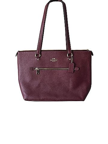 Coach Leather Tote (view 1)