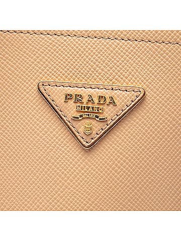 Prada Medium Saffiano Cuir Double Satchel (view 2)