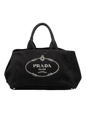 Prada Large Canvas Canapa Logo Tote (view 1)
