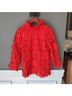 Tuckernuck 100% Polyester 97% Polyester 3% Spandex Solid Red 3/4 Sleeve T-Shirt Size XS - photo 8