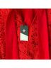 Tuckernuck 100% Polyester 97% Polyester 3% Spandex Solid Red 3/4 Sleeve T-Shirt Size XS - photo 3