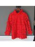 Tuckernuck 100% Polyester 97% Polyester 3% Spandex Solid Red 3/4 Sleeve T-Shirt Size XS - photo 10