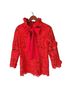 Tuckernuck 100% Polyester 97% Polyester 3% Spandex Solid Red 3/4 Sleeve T-Shirt Size XS - photo 5