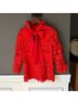 Tuckernuck 100% Polyester 97% Polyester 3% Spandex Solid Red 3/4 Sleeve T-Shirt Size XS - photo 9