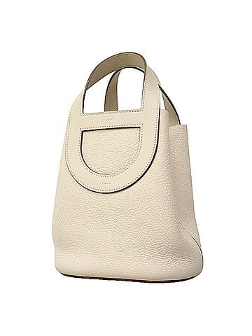 Hermès Hermes In the Loop 18 Handbag, Taurillon Clemence Leather, Gris Perle, W Stamp, Women's. (view 1)