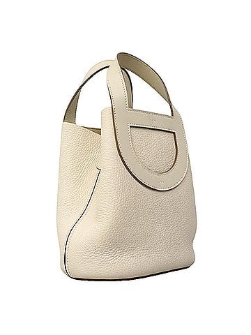 Hermès Hermes In the Loop 18 Handbag, Taurillon Clemence Leather, Gris Perle, W Stamp, Women's. (view 2)