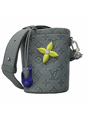 Louis Vuitton Louis Vuitton Shoulder Bag, Taurillon Climbing Chalk Bag/Pouch, M81572, Granite Grey, Men's (view 1)