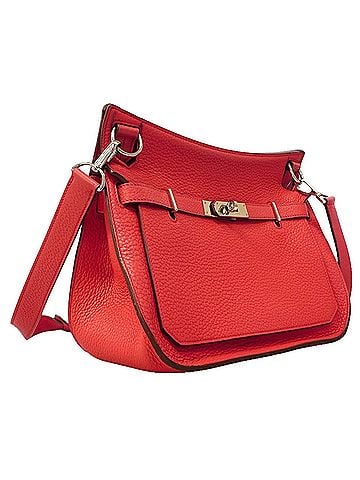 Hermès Hermes Jypsiere 28 Shoulder Bag, Taurillon Clemence Leather, Bougainvillea Pattern, ?N Stamp, Women's (view 2)