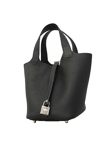 Hermès Hermes Picotin Lock PM handbag, Taurillon Clemence leather, G stamp, ladies'. (view 1)