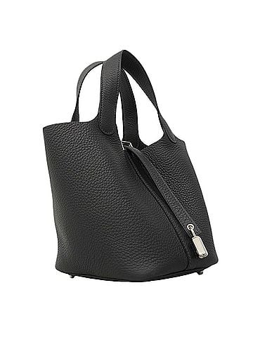 Hermès Hermes Picotin Lock PM handbag, Taurillon Clemence leather, G stamp, ladies'. (view 2)